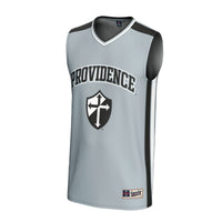 Providence Friars Basketball Jersey, Silver Sportswear Jersey Shirt, Sleeveless Athletic Tank Jersey, Casual Gift for Men