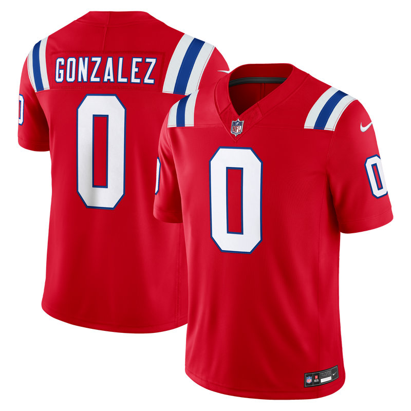 Christian Gonzalez New England Football Jersey, Sportswear Jersey Shirt, Lightweight Athletic Jersey, Casual Gift for Men, Style 2001807545