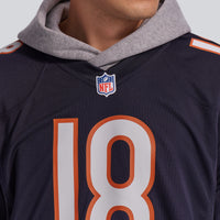 Caleb Williams Chicago Bears Football Jersey, Navy Game Sportswear Jersey Shirt, Lightweight Breathable Athletic Jersey, Casual Gift for Men