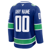 Vancouver Canucks Hockey Jersey, Blue Premium Sportswear Jersey Shirt, Long Sleeve Hockey Sweater Jersey, Casual Gift for Men, Style 202055733