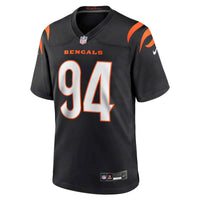 Sam Hubbard Cincinnati Bengals Football Jersey, Black Game Sportswear Jersey Shirt, Lightweight Breathable Athletic Jersey, Casual Gift for Men