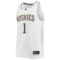 Washington Huskies Basketball Jersey, White Swingman Sportswear Jersey Shirt, Sleeveless Athletic Tank Jersey, Casual Gift for Men