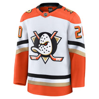 Chris Kreider Anaheim Ducks Hockey Jersey, White Premium Away Sportswear Jersey Shirt, Long Sleeve Hockey Sweater Jersey, Casual Gift for Men