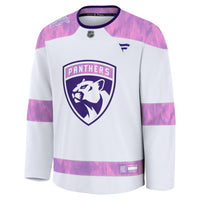 Florida Panthers Hockey Jersey, White Sportswear Jersey Shirt, Long Sleeve Hockey Sweater Jersey, Casual Gift for Men, Style 203564957