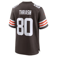 Jamari Thrash Cleveland Browns Football Jersey, Brown Game Sportswear Jersey Shirt, Lightweight Breathable Athletic Jersey, Casual Gift for Men