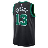 Paul George Boston Celtics Basketball Jersey, Black Swingman Sportswear Jersey Shirt, Sleeveless Athletic Tank Jersey, Casual Gift for Men