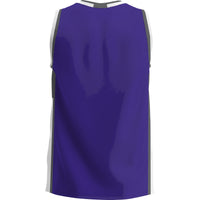 Portland Pilots Basketball Jersey, Purple Lightweight Sportswear Jersey Shirt, Sleeveless Athletic Tank Jersey, Casual Gift for Men