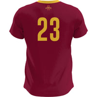 Iowa State Cyclones Soccer Jersey, Cardinal Fashion Sportswear Jersey Shirt, Lightweight Breathable Athletic Jersey, Casual Gift for Men