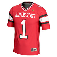 Illinois State Redbirds Football Jersey, Red Sportswear Jersey Shirt, Lightweight Breathable Athletic Jersey, Casual Gift for Men