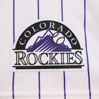 Colorado Rockies Baseball Jersey, White Sportswear Jersey Shirt, Lightweight Breathable Athletic Jersey, Casual Gift for Men, Style 201865816