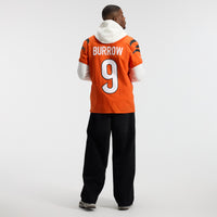 Joe Burrow Cincinnati Bengals Football Jersey, Orange Elite Sportswear Jersey Shirt, Lightweight Breathable Athletic Jersey, Casual Gift for Men