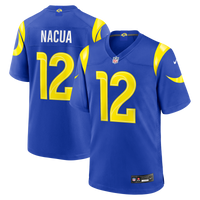 Puka Nacua Los Angeles Rams Football Jersey, Royal Game Sportswear Jersey Shirt, Lightweight Breathable Athletic Jersey, Casual Gift for Men