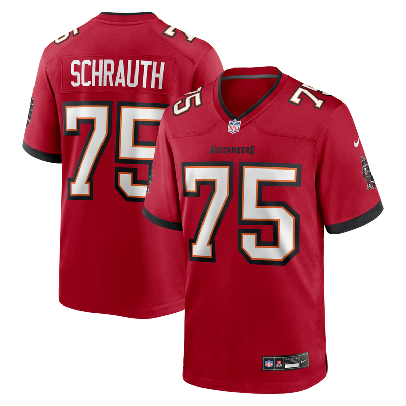 Billy Schrauth Tampa Bay Buccaneers Football Jersey, Red Sportswear Jersey Shirt, Lightweight Breathable Athletic Jersey, Casual Gift for Men
