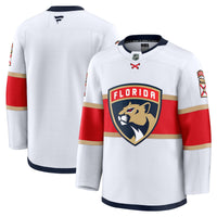 Florida Panthers Hockey Jersey, White Premium Sportswear Jersey Shirt, Long Sleeve Hockey Sweater Jersey, Casual Gift for Men, Style 202015691