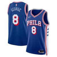 Paul George Philadelphia 76ers Basketball Jersey, Royal Swingman Sportswear Jersey Shirt, Sleeveless Athletic Tank Jersey, Casual Gift for Men