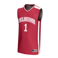 Oklahoma Sooners Basketball Jersey, Crimson Sportswear Jersey Shirt, Sleeveless Athletic Tank Jersey, Casual Gift for Men, Style 202219755