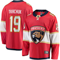 Matthew Tkachuk Florida Panthers Hockey Jersey, Red Breakaway Sportswear Jersey Shirt, Long Sleeve Hockey Sweater Jersey, Casual Gift for Men