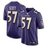 Bart Scott Baltimore Ravens Football Jersey, Purple Game Sportswear Jersey Shirt, Lightweight Breathable Athletic Jersey, Casual Gift for Men