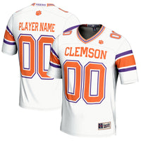 Clemson Tigers Football Jersey, White Sportswear Jersey Shirt, Lightweight Breathable Athletic Jersey, Casual Gift for Men