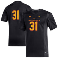 ULM Warhawks Football Jersey, Black Replica Sportswear Jersey Shirt, Lightweight Breathable Athletic Jersey, Casual Gift for Men