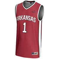 Arkansas Razorbacks Basketball Jersey, Cardinal Lightweight Sportswear Jersey Shirt, Sleeveless Athletic Tank Jersey, Casual Gift for Men