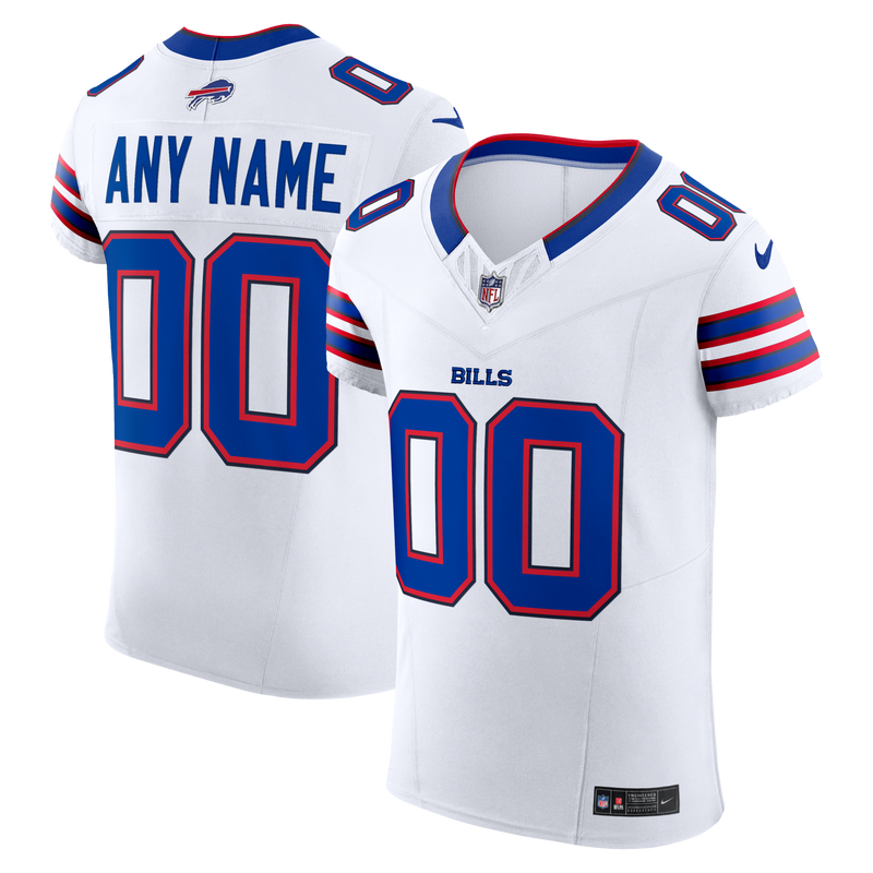 Buffalo Bills Football Jersey, White Elite Sportswear Jersey Shirt, Lightweight Breathable Athletic Jersey, Casual Gift for Men