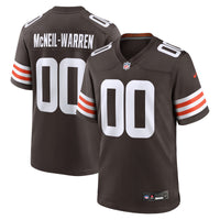 Emmanuel McNeil-Warren Cleveland Browns Football Jersey, Sportswear Jersey Shirt, Lightweight Breathable Athletic Jersey, Casual Gift for Men