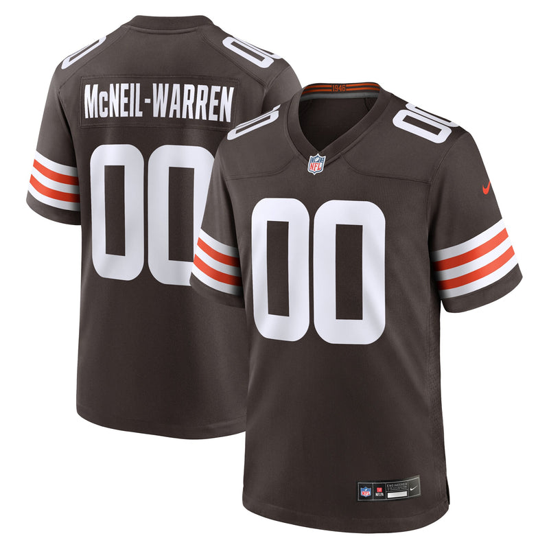Emmanuel McNeil-Warren Cleveland Browns Football Jersey, Sportswear Jersey Shirt, Lightweight Breathable Athletic Jersey, Casual Gift for Men