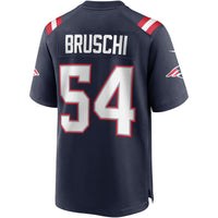 Tedy Bruschi New England Patriots Football Jersey, Navy Sportswear Jersey Shirt, Lightweight Breathable Athletic Jersey, Casual Gift for Men