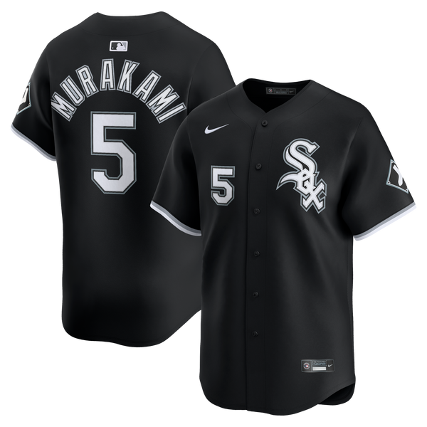 Chicago White Sox Munetaka Murakami Black Alternate Limited Jersey