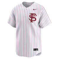 Florida State Seminoles Baseball Jersey, White Limited Sportswear Jersey Shirt, Lightweight Breathable Athletic Jersey, Casual Gift for Men
