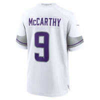 J.J. McCarthy Minnesota Vikings Football Jersey, Sportswear Jersey Shirt, Lightweight Athletic Jersey, Casual Gift for Men, Style 201683410