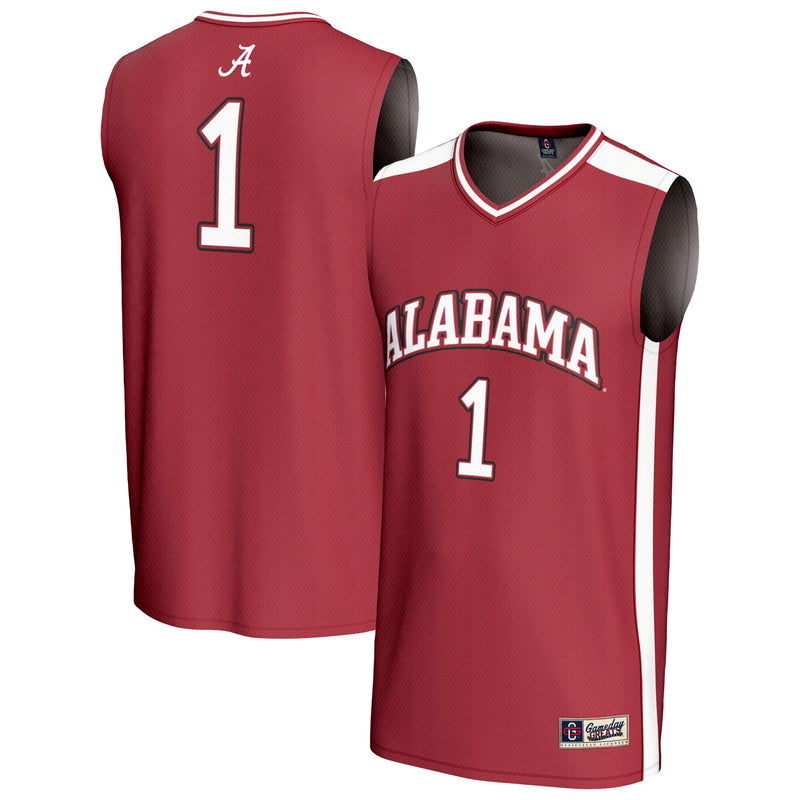Alabama Crimson Tide Basketball Jersey, Fashion Lightweight Sportswear Jersey Shirt, Sleeveless Athletic Tank Jersey, Casual Gift for Men