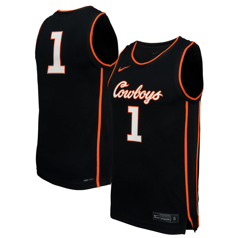 Oklahoma State Cowboys Basketball Jersey, Black Replica Sportswear Jersey Shirt, Sleeveless Athletic Tank Jersey, Casual Gift for Men