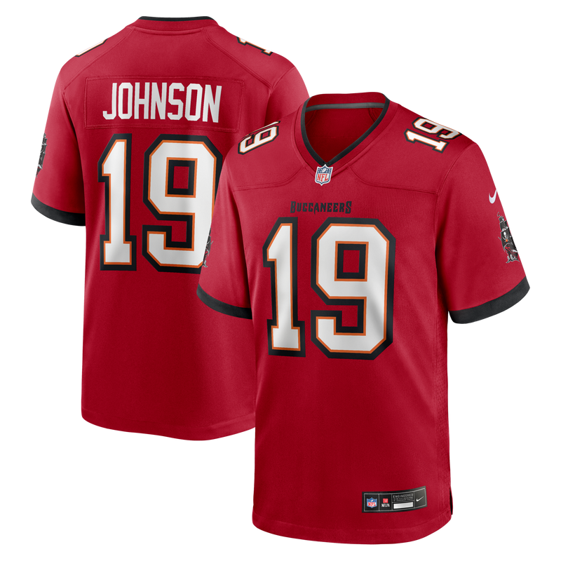 Keyshawn Johnson Tampa Bay Buccaneers Football Jersey, Red Sportswear Jersey Shirt, Lightweight Breathable Athletic Jersey, Casual Gift for Men