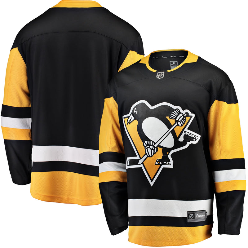 Pittsburgh Penguins Hockey Jersey, Black Sportswear Jersey Shirt, Long Sleeve Hockey Sweater Jersey, Casual Gift for Men, Style 2793243
