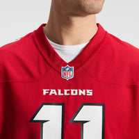 Jalon Walker Atlanta Falcons Football Jersey, Red Game Sportswear Jersey Shirt, Lightweight Breathable Athletic Jersey, Casual Gift for Men