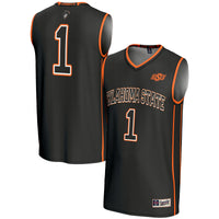 Oklahoma State Cowboys Basketball Jersey, Black Lightweight Sportswear Jersey Shirt, Sleeveless Athletic Tank Jersey, Casual Gift for Men