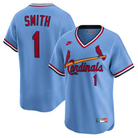 Ozzie Smith St. Louis Cardinals Baseball Jersey, Blue Sportswear Jersey Shirt, Lightweight Breathable Athletic Jersey, Casual Gift for Men