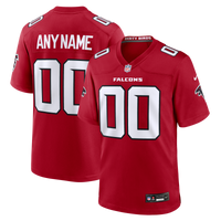 Atlanta Falcons Football Jersey, Red Game Sportswear Jersey Shirt, Lightweight Breathable Athletic Jersey, Casual Gift for Men