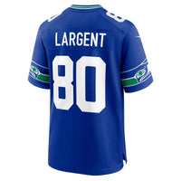 Steve Largent Seattle Seahawks Football Jersey, Royal Game Sportswear Jersey Shirt, Lightweight Breathable Athletic Jersey, Casual Gift for Men