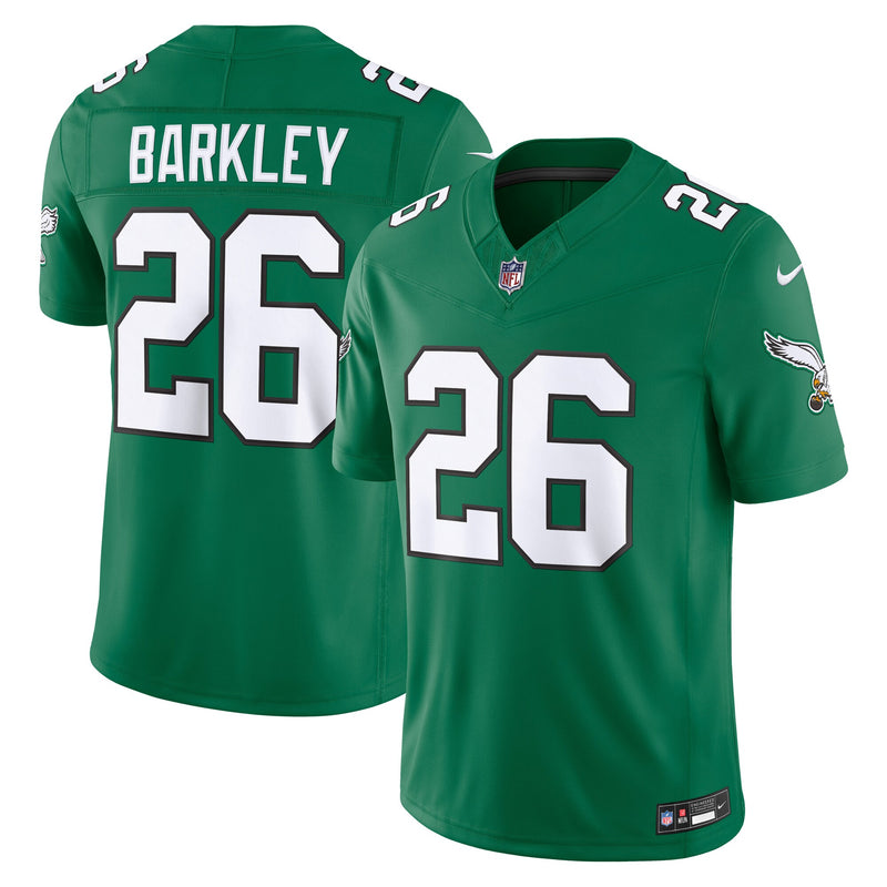 Saquon Barkley Philadelphia Eagles Football Jersey, Sportswear Jersey Shirt, Lightweight Athletic Jersey, Casual Gift for Men, Style 2001703204