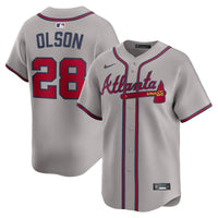 Matt Olson Atlanta Braves Baseball Jersey, Sportswear Jersey Shirt, Lightweight Breathable Athletic Jersey, Casual Gift for Men, Style 201932795