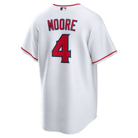 Christian Moore Los Angeles Angels Baseball Jersey, White Sportswear Jersey Shirt, Lightweight Breathable Athletic Jersey, Casual Gift for Men