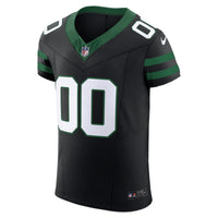 New York Jets Football Jersey, Black Elite Alternate Sportswear Jersey Shirt, Lightweight Breathable Athletic Jersey, Casual Gift for Men