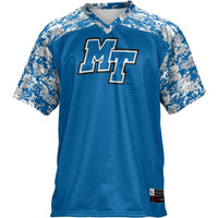 MTSU Blue Raiders Football Jersey, Royal Sportswear Jersey Shirt, Lightweight Breathable Athletic Jersey, Casual Gift for Men