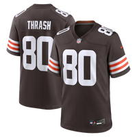 Jamari Thrash Cleveland Browns Football Jersey, Brown Game Sportswear Jersey Shirt, Lightweight Breathable Athletic Jersey, Casual Gift for Men