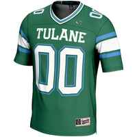 Tulane Green Wave Football Jersey, Football Sportswear Jersey Shirt, Lightweight Breathable Athletic Jersey, Casual Gift for Men, Style 5255623