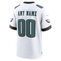 Philadelphia Eagles Football Jersey, White Game Sportswear Jersey Shirt, Lightweight Breathable Athletic Jersey, Casual Gift for Men