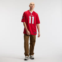 Jalon Walker Atlanta Falcons Football Jersey, Red Game Sportswear Jersey Shirt, Lightweight Breathable Athletic Jersey, Casual Gift for Men